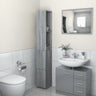 Bathroom Cabinet 25X26.5X170 Cm Engineered Wood