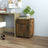Rolling Cabinet 45X38X54 Cm Engineered Wood