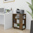 Rolling Cabinet 60X35X75 Cm Engineered Wood