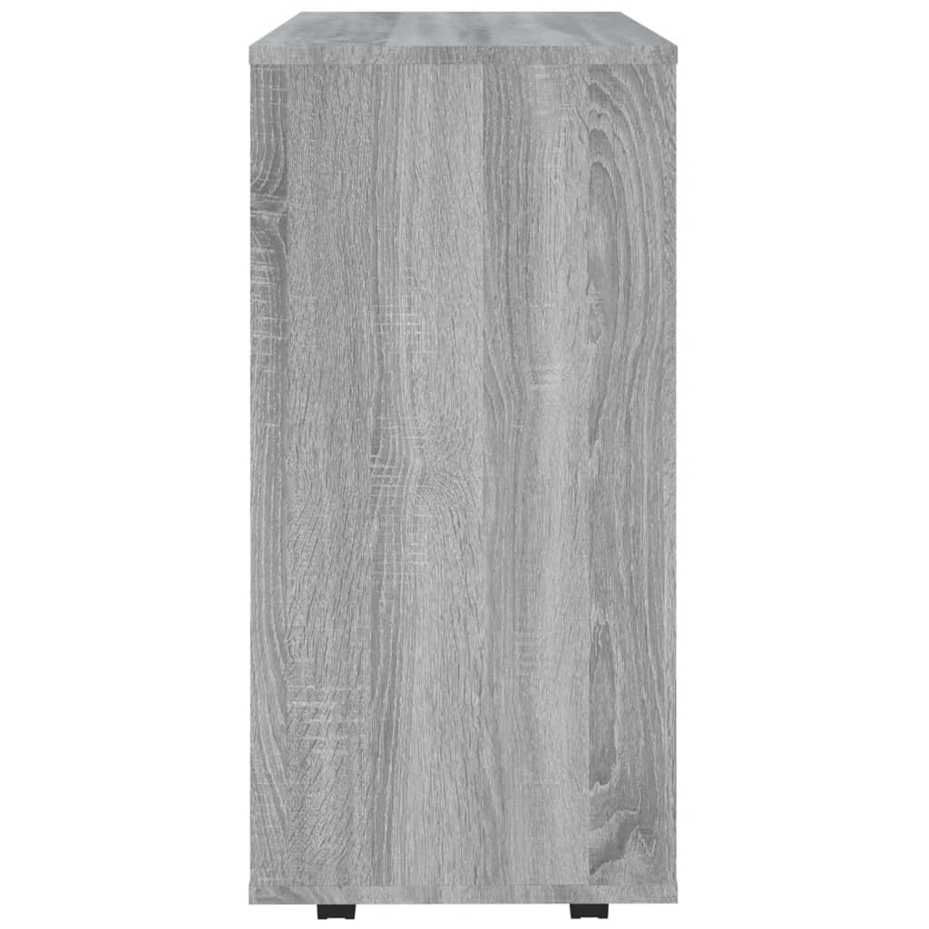 Rolling Cabinet 60X35X75 Cm Engineered Wood