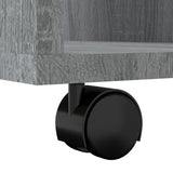 Rolling Cabinet 60X35X75 Cm Engineered Wood