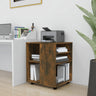 Rolling Cabinet 60X53X72 Cm Engineered Wood