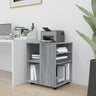 Rolling Cabinet 60X53X72 Cm Engineered Wood