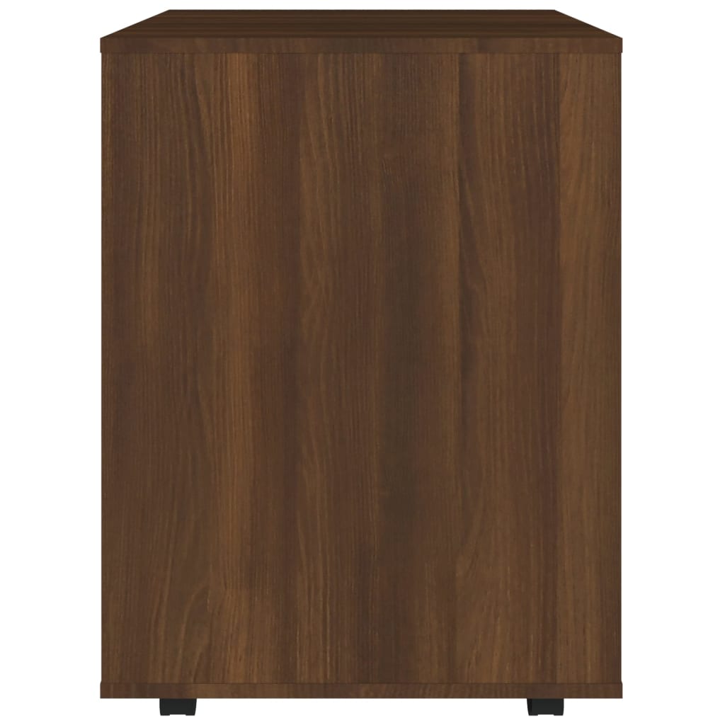 Rolling Cabinet 60X53X72 Cm Engineered Wood