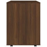 Rolling Cabinet 60X53X72 Cm Engineered Wood