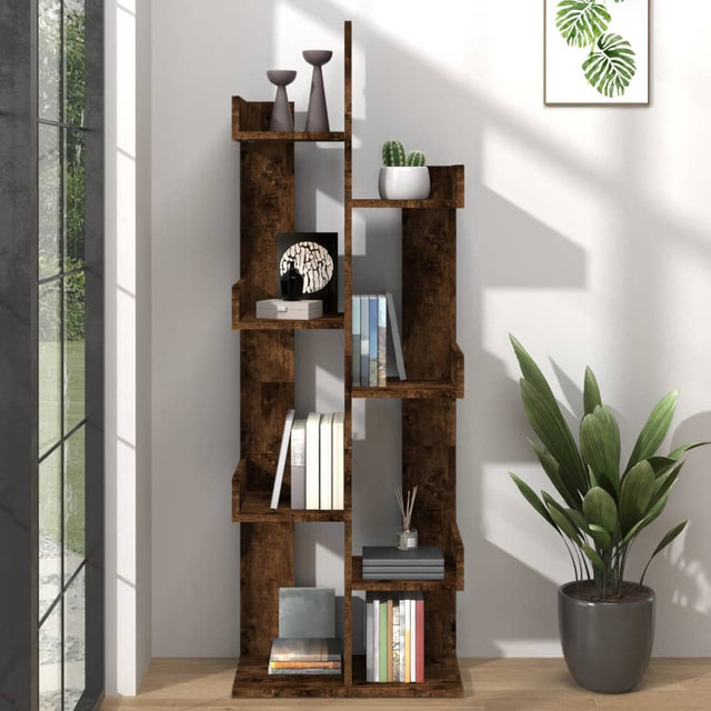 Book Cabinet 48X25.5X140 Cm Engineered Wood