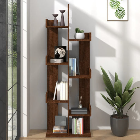 Book Cabinet 48X25.5X140 Cm Engineered Wood