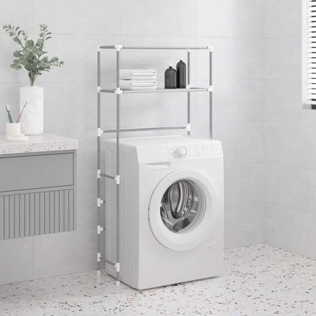 2-Tier Storage Rack Over Washing Machine 69X28X143 Cm Iron