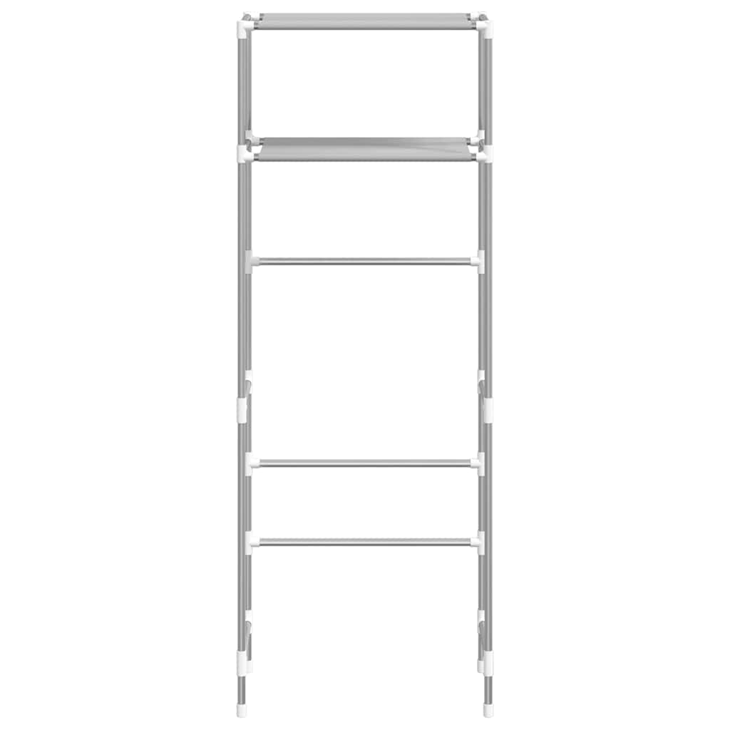 2-Tier Storage Rack Over Toilet 53.5X28X143 Cm Iron