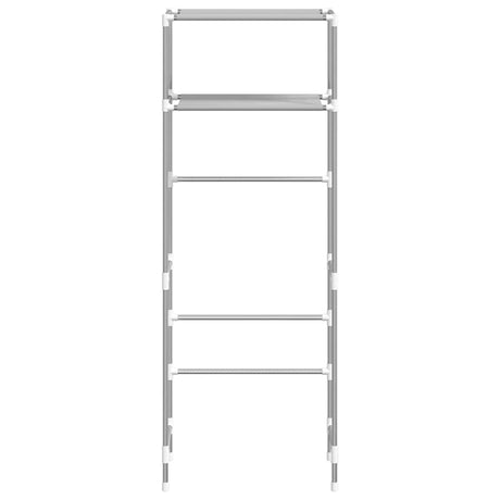 2-Tier Storage Rack Over Toilet 53.5X28X143 Cm Iron