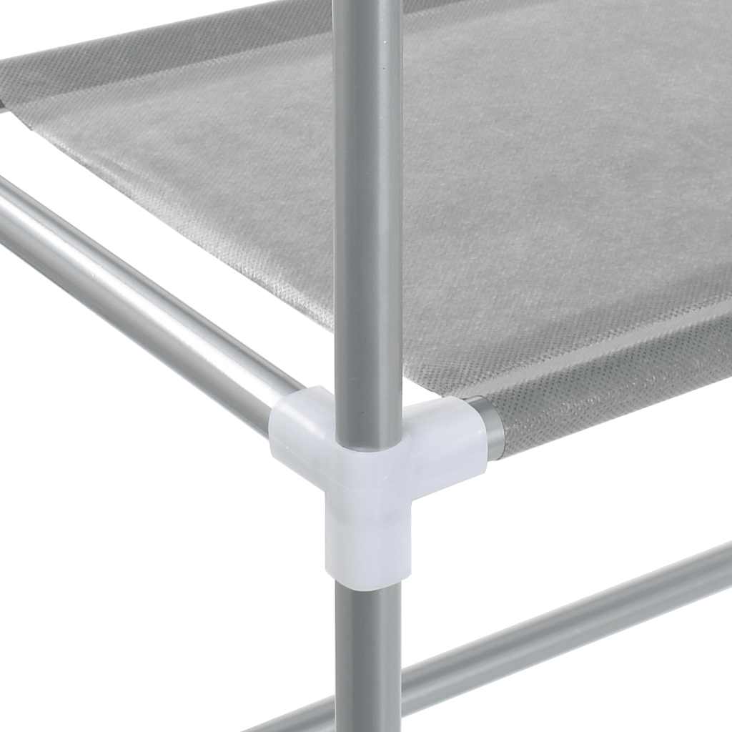 2-Tier Storage Rack Over Toilet 53.5X28X143 Cm Iron