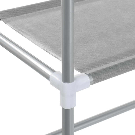 2-Tier Storage Rack Over Toilet 53.5X28X143 Cm Iron