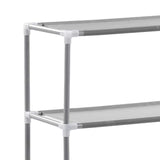 2-Tier Storage Rack Over Toilet 53.5X28X143 Cm Iron