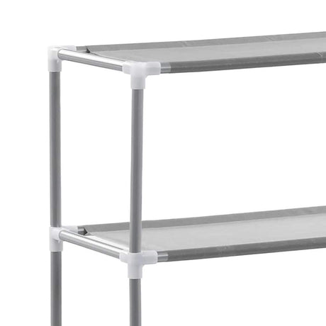 2-Tier Storage Rack Over Toilet 53.5X28X143 Cm Iron