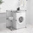 Storage Rack Over Washing Machine 87X55X90.5 Cm Iron