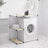 Storage Rack Over Washing Machine 87X55X90.5 Cm Iron
