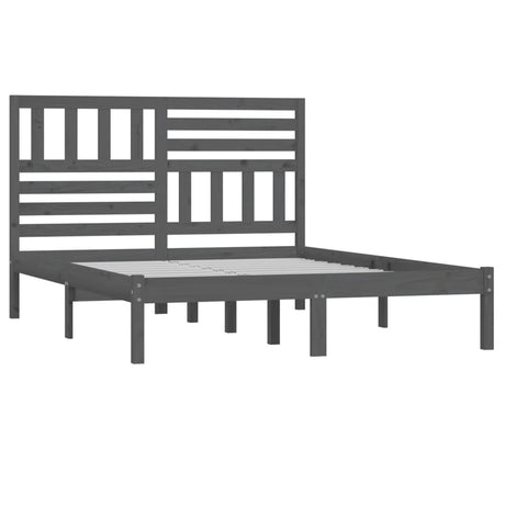 Bed Frame Without Mattress Double Double Solid Wood Pine