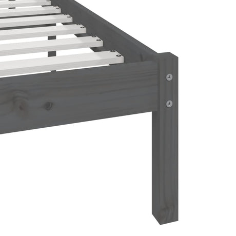 Bed Frame Without Mattress Double Double Solid Wood Pine