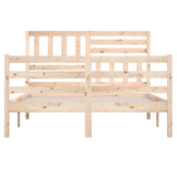 Bed Frame Without Mattress Solid Wood