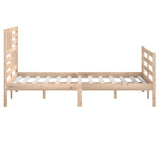 Bed Frame Without Mattress Solid Wood