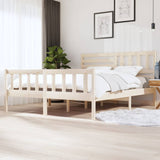 Bed Frame without Mattress Super King Solid Wood