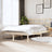 3101242  Bed Frame Without Mattress Solid Wood Pine (810041+814218)