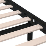 3101242  Bed Frame Without Mattress Solid Wood Pine (810041+814218)