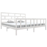 3101369  Bed Frame Without Mattress Solid Wood (810103+814215)