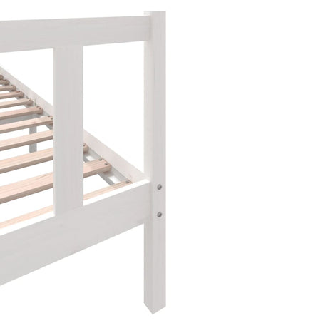 3101369  Bed Frame Without Mattress Solid Wood (810103+814215)