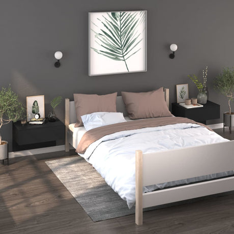 Wall-Mounted Bedside Cabinet