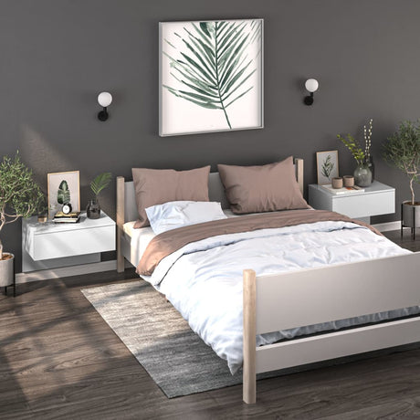 Wall-Mounted Bedside Cabinet