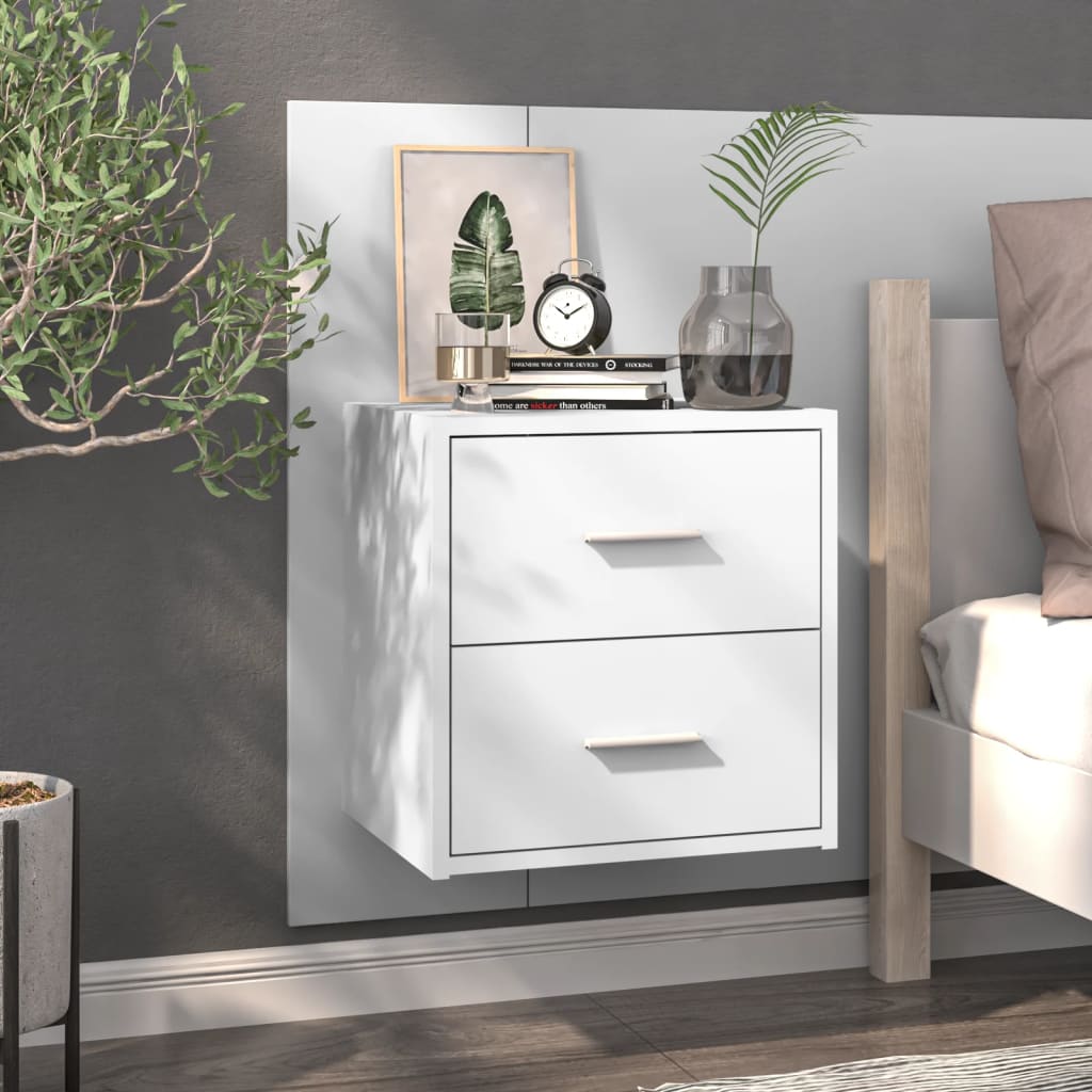 Wall-Mounted Bedside Cabinet