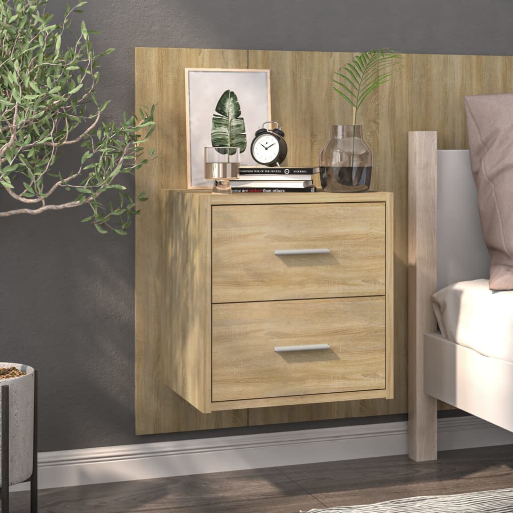 Wall-Mounted Bedside Cabinet