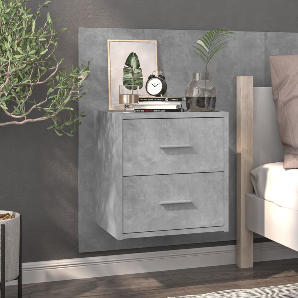 Wall-Mounted Bedside Cabinet