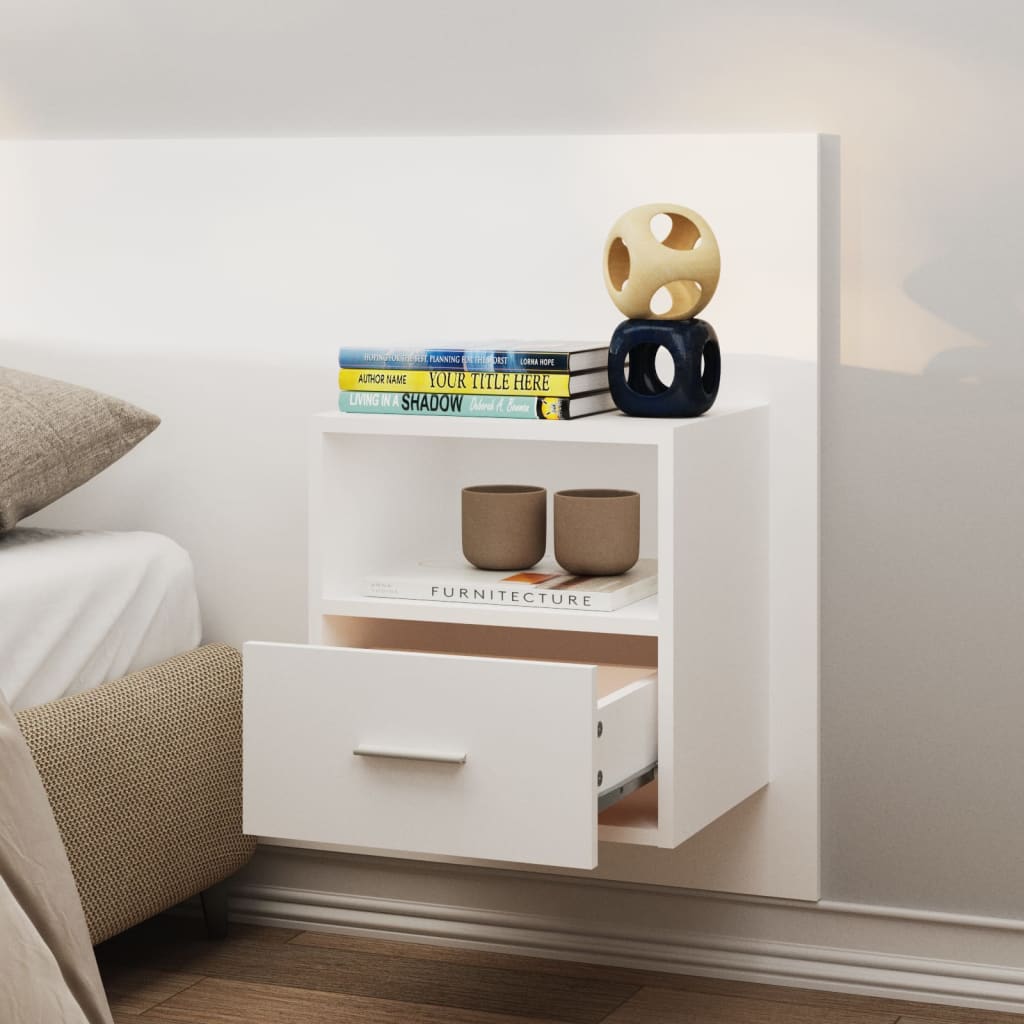 Wall-Mounted Bedside Cabinet
