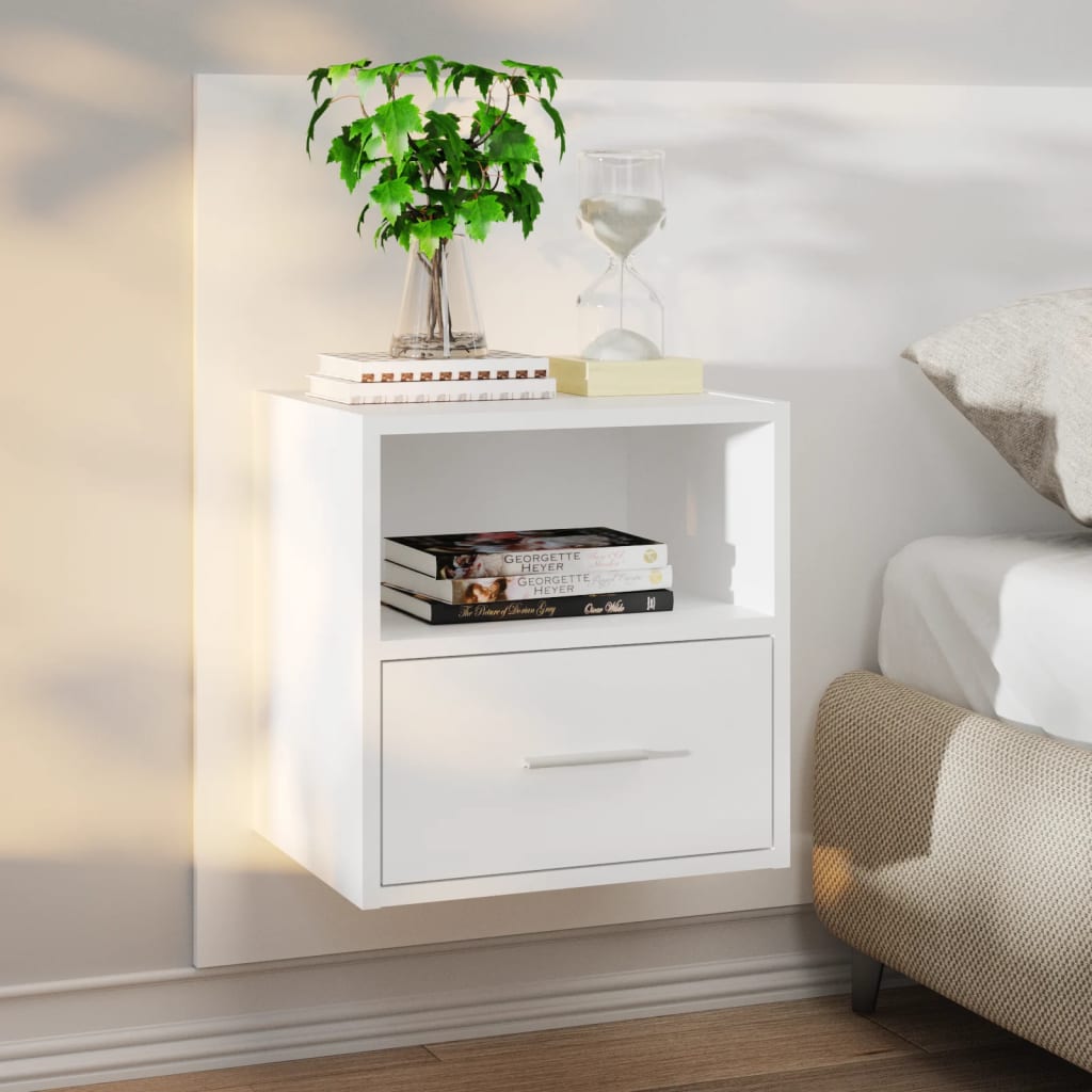 Wall-Mounted Bedside Cabinet