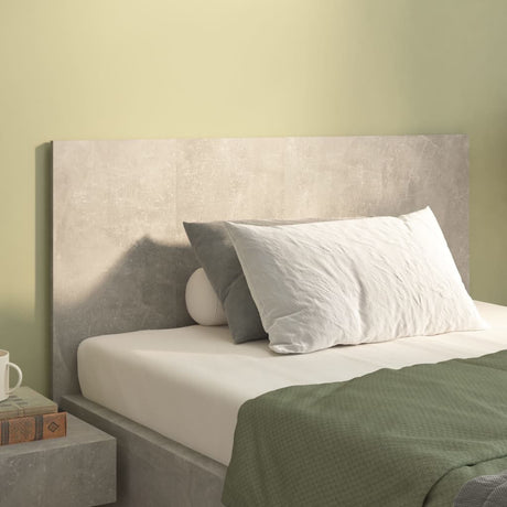 Bed Headboard 120X1.5X80 Cm Engineered Wood