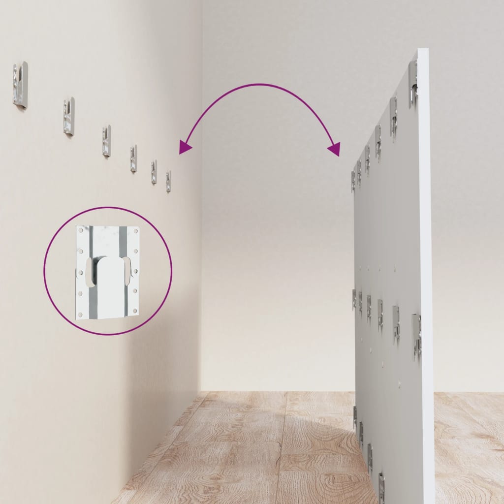 Bed Headboard 200X1.5X80 Cm Engineered Wood