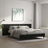 Wall Headboard 240X1.5X80 Cm Engineered Wood