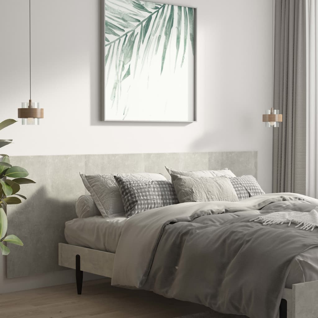 Wall Headboard 240X1.5X80 Cm Engineered Wood