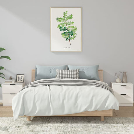 Bedside Cabinet Engineered Wood