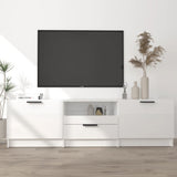 Tv Cabinet 140X35X40 Cm Engineered Wood