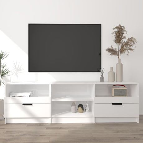 Tv Cabinet 150X33.5X45 Cm Engineered Wood