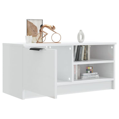 Tv Cabinet 80X35X36.5 Cm Engineered Wood