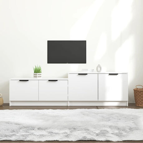 Tv Cabinet 158.5X36X45 Cm Engineered Wood