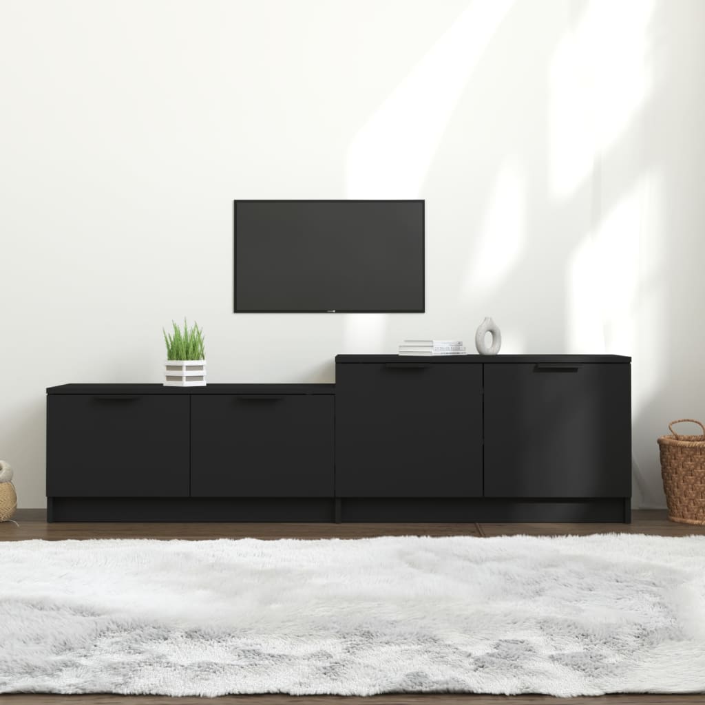 Tv Cabinet 158.5X36X45 Cm Engineered Wood
