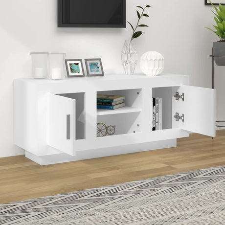 Tv Cabinet 102X35X45 Cm Engineered Wood