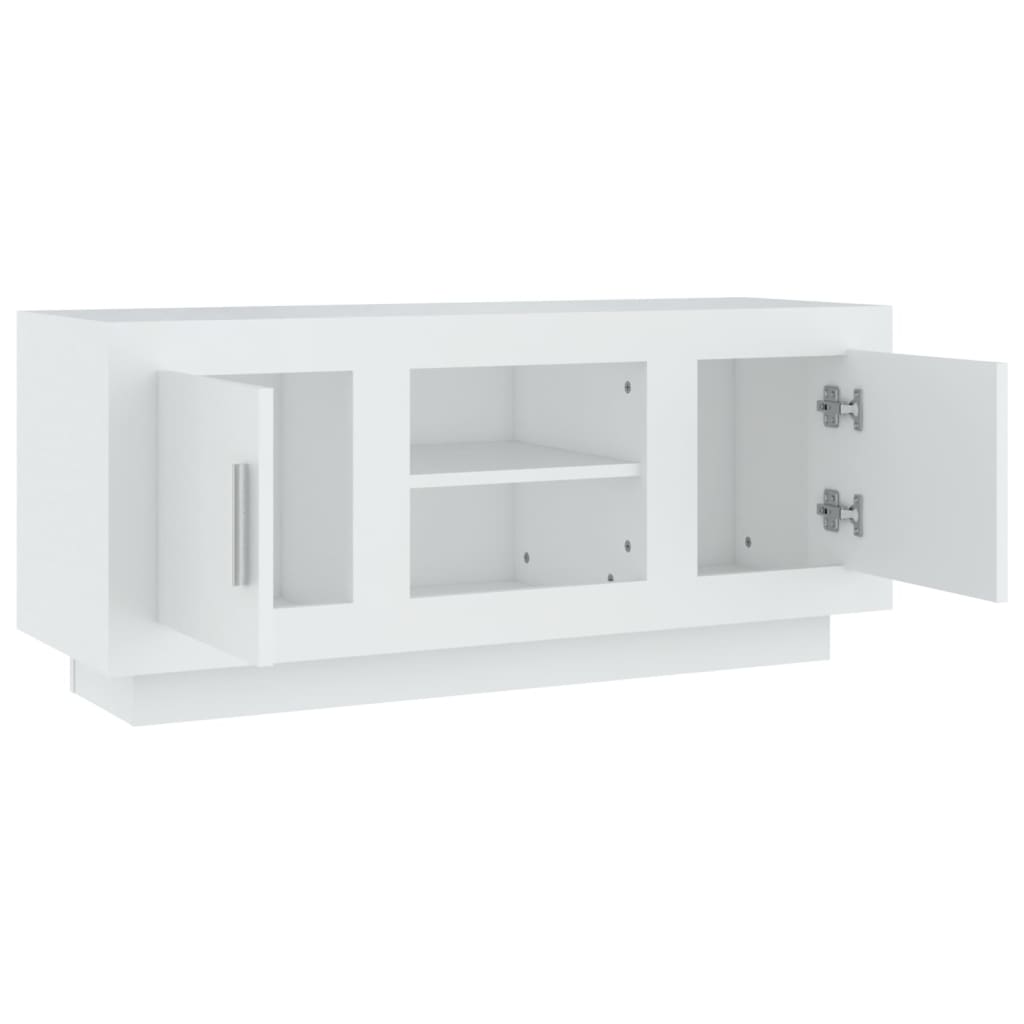 Tv Cabinet 102X35X45 Cm Engineered Wood