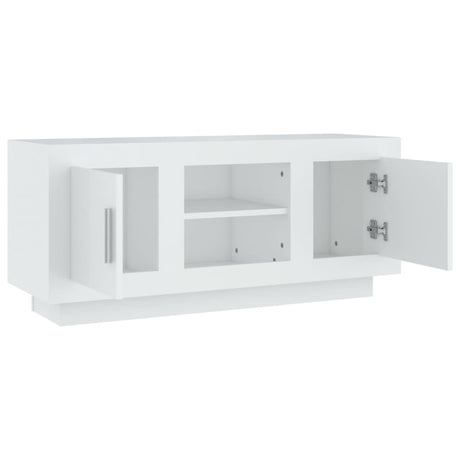 Tv Cabinet 102X35X45 Cm Engineered Wood