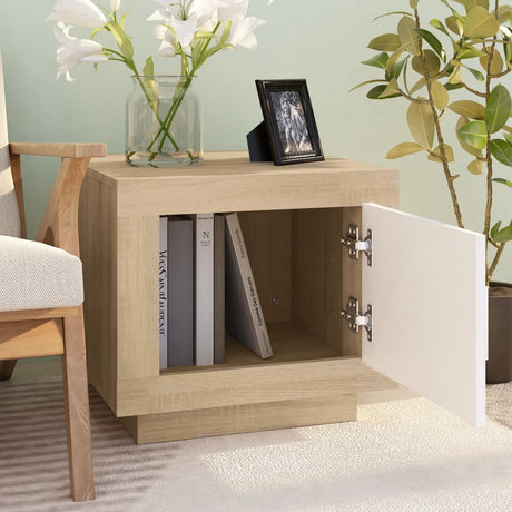 Coffee Table 51X50X45 Cm Engineered Wood